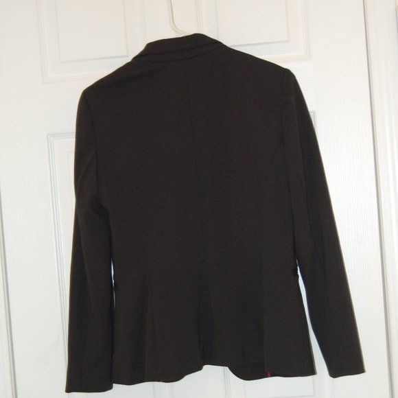 Audrey & Celine Black Women's 1 Button Blazer Size Small - Picture 7 of 11